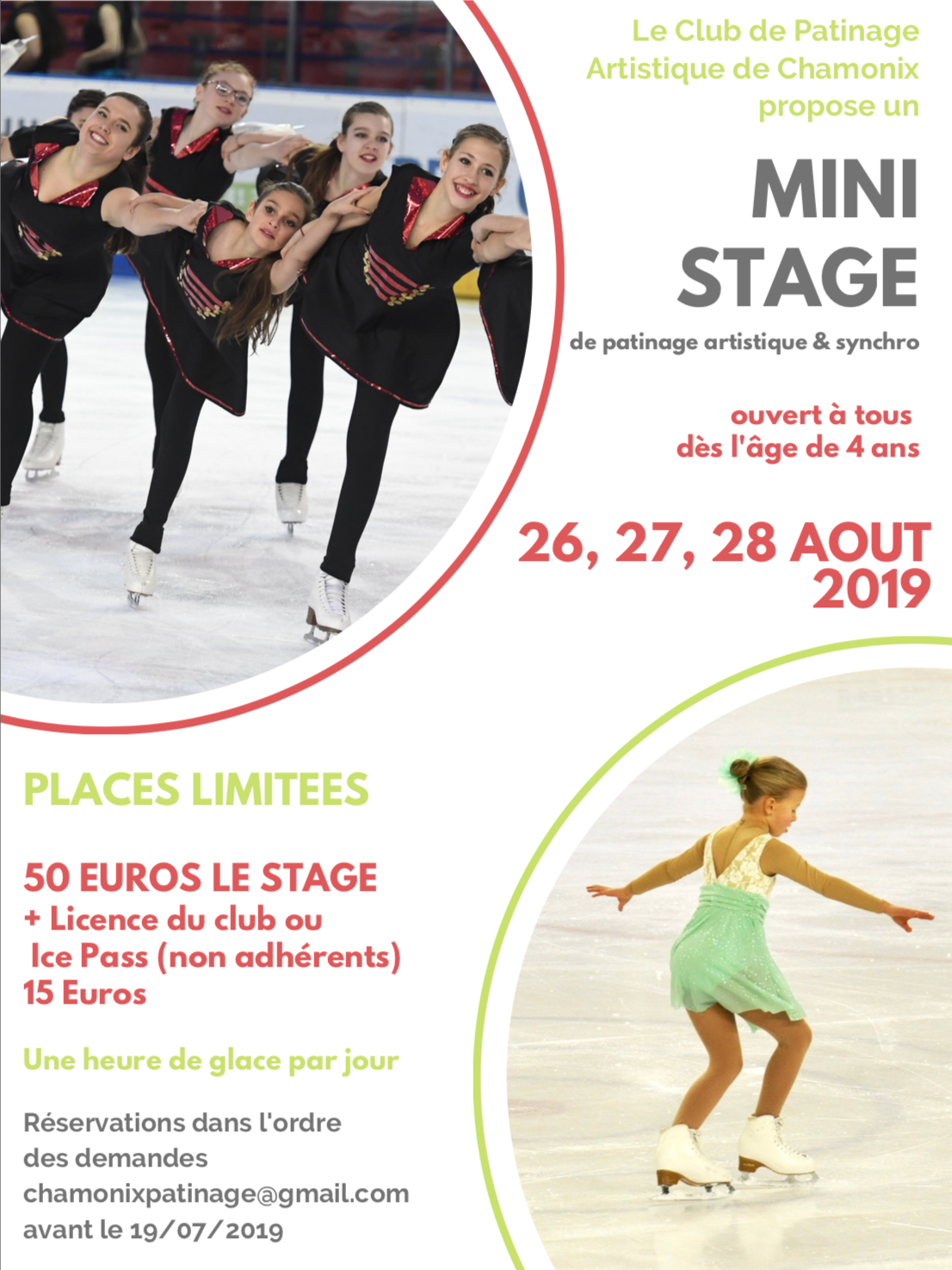 Mini Stage d'été - ouvert à tous
